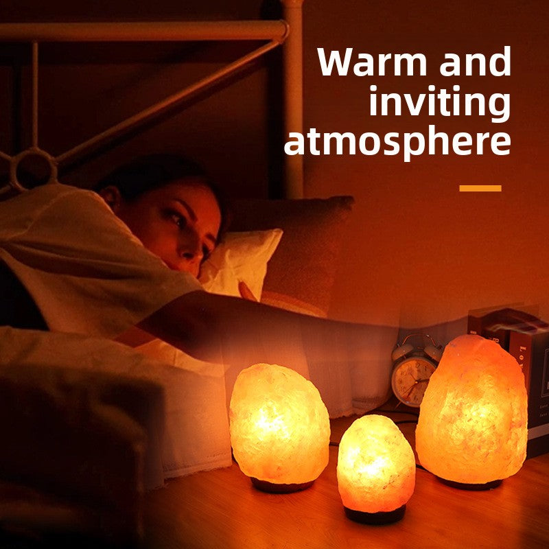 Himalayan Salt Lamp with Warm Light