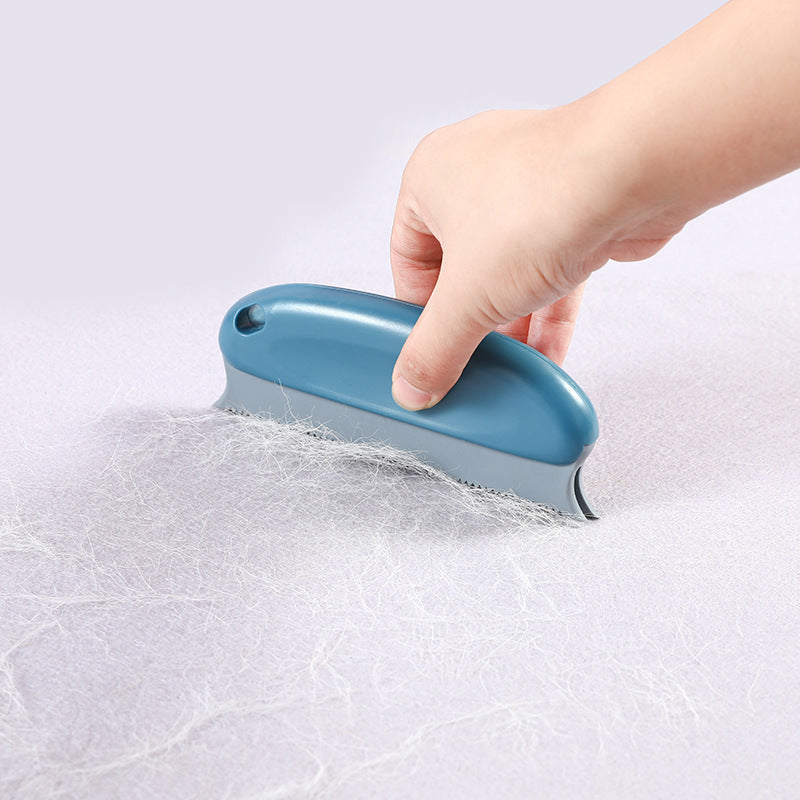 Silicone pet hair removal brush