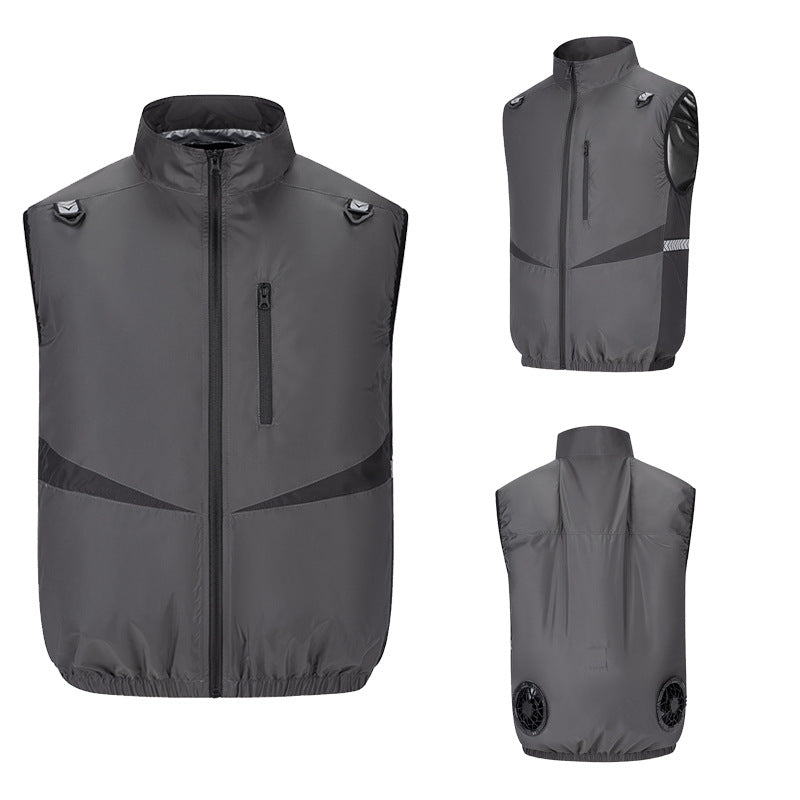 Cooling Fan Vest for Outdoor Work