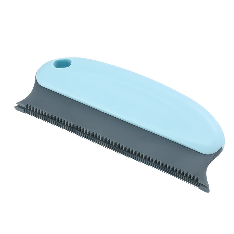 Silicone pet hair removal brush