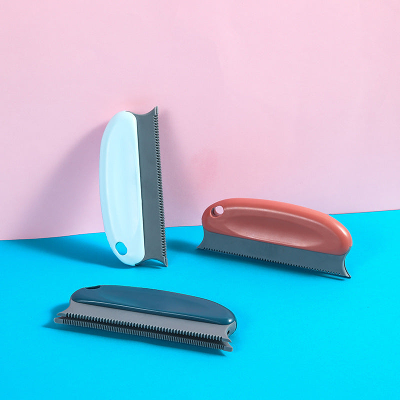 Silicone pet hair removal brush