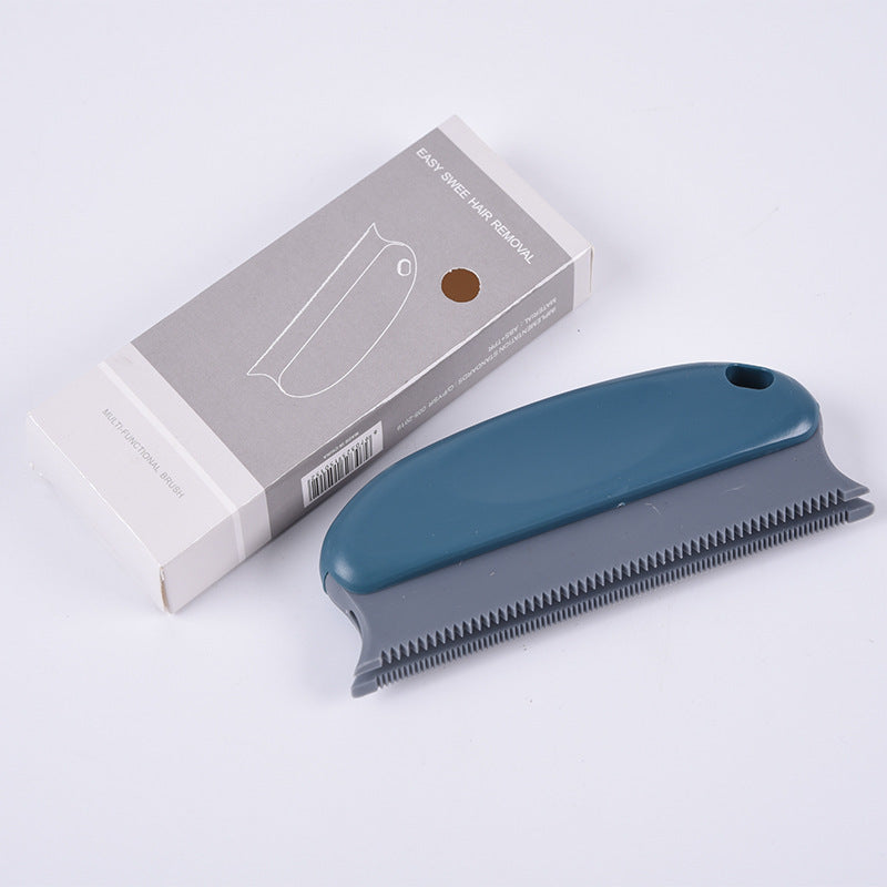 Silicone pet hair removal brush