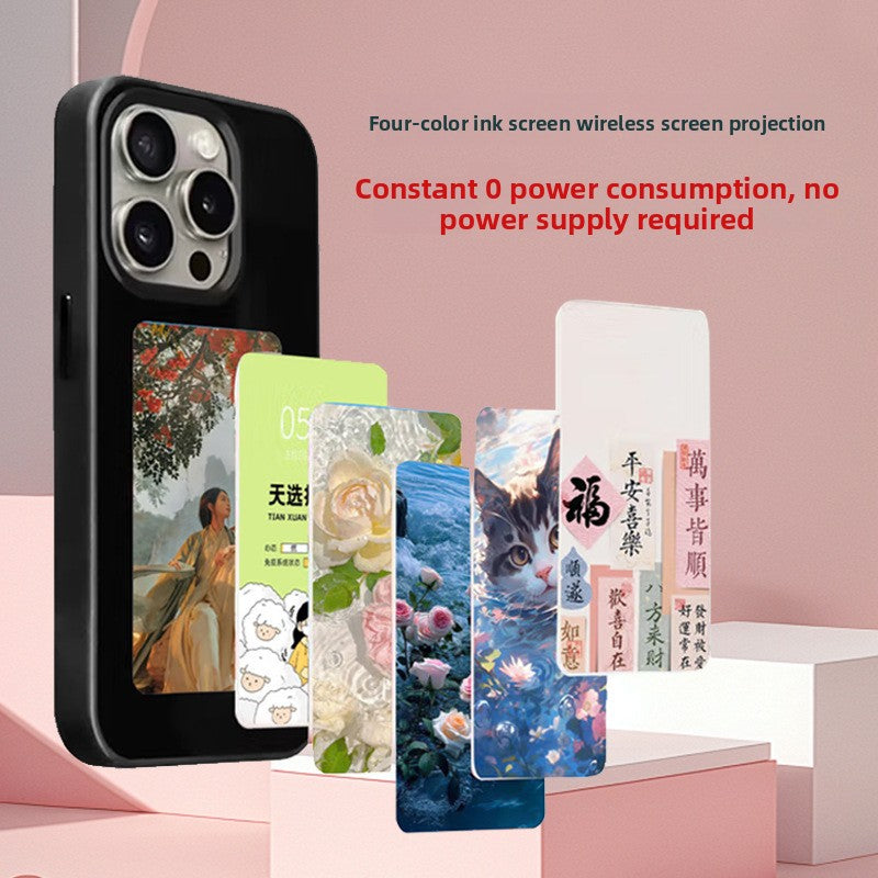 Flexible E Ink Display Phone Case for iPhone