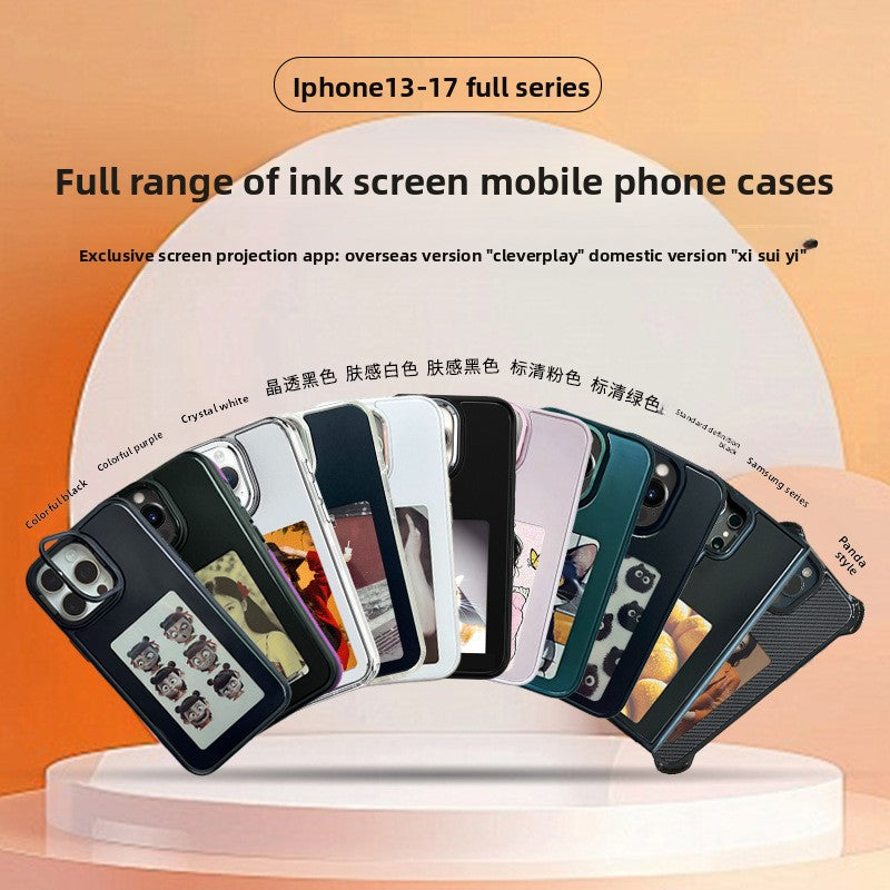 Flexible E Ink Display Phone Case for iPhone
